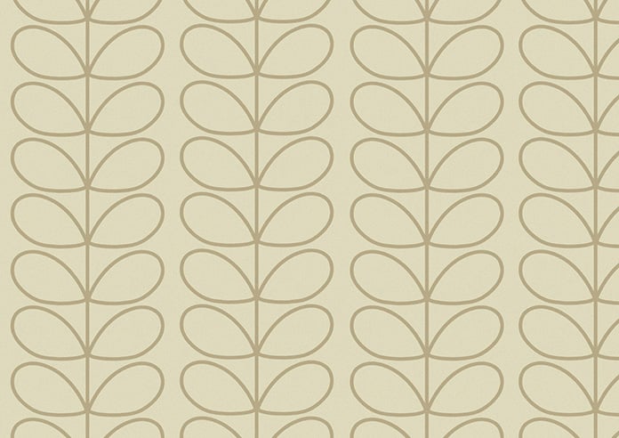 Orla Kiely Linear Stem, Natural - Twist&Fit Roman Blind - Image 8